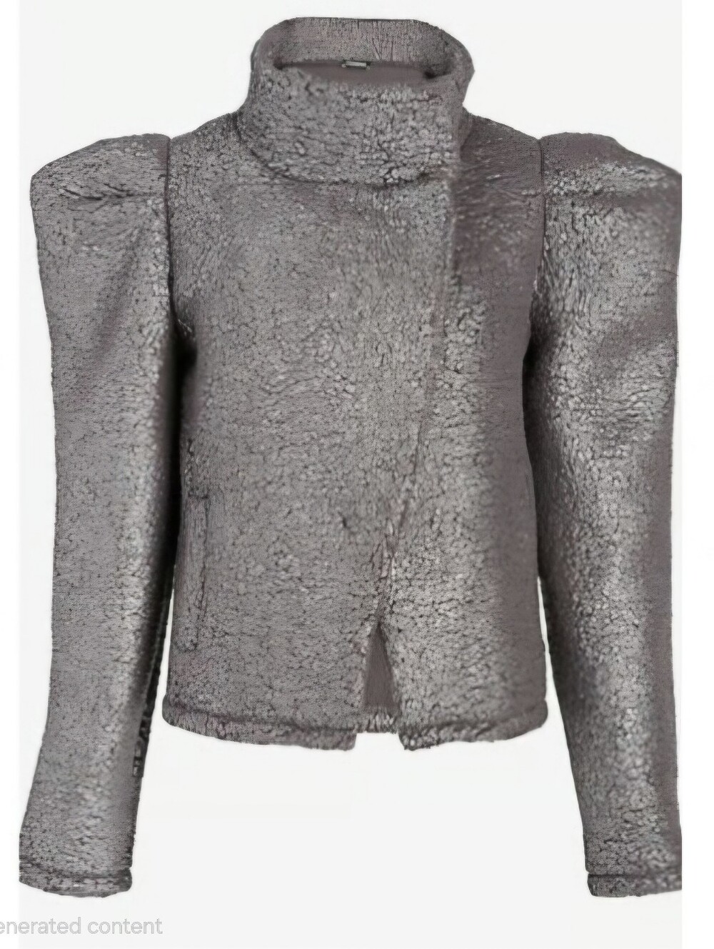 Express Women's Fleece Shimmer Sherpa Jacket